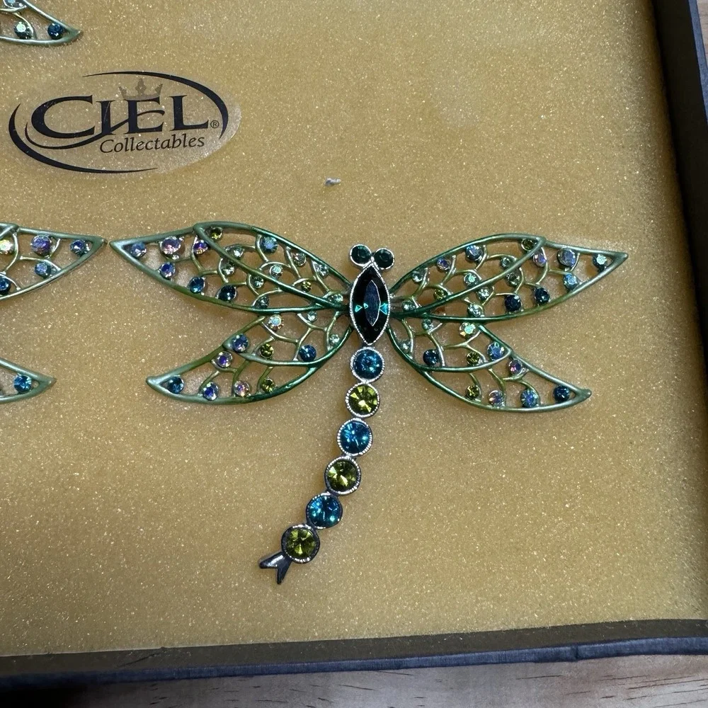 Ciel Bejeweled Dragonfly Napkin Ring 4